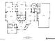 Detailed floor plan of a luxurious home at 3495 Pama Ln, Las Vegas, NV 89120