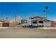 Exterior view of a home with a recreational vehicle parked in front at 4008 Snead Dr, Las Vegas, NV 89107