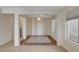 Bright dining area with tile flooring and ceiling fan at 422 Waterbrook Dr, Henderson, NV 89015