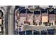 Aerial view of the property highlighting the house, landscaping, and surrounding neighborhood at 5490 Tulip Hill Ave, Las Vegas, NV 89141