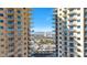 View from between two highrise buildings showcasing distant mountain views at 8255 Las Vegas Blvd # 1505, Las Vegas, NV 89123