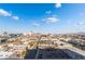 Aerial view of the city skyline, showcasing the property's surrounding area at 900 Las Vegas Blvd # 904, Las Vegas, NV 89101