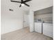 Bedroom with washer and dryer in closet at 908 Primrose Ln, Henderson, NV 89011