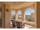 Private balcony offering scenic views of the community at 9204 Tesoras Dr # 401, Las Vegas, NV 89144