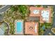 Aerial view of community amenities, including pool and landscaping at 10813 Black Ledge Ave, Las Vegas, NV 89134