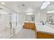 Double vanity bathroom with soaking tub and shower at 1112 Via San Pietro, Henderson, NV 89011