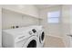 Laundry room with Samsung washer and dryer at 1112 Via San Pietro, Henderson, NV 89011