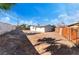 Large backyard with plenty of space for outdoor activities at 2113 La Harve Dr, Las Vegas, NV 89106