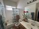 Full bathroom with shower/tub combo and vanity at 2273 Moresca Ave, Henderson, NV 89052