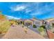 Spacious backyard offering a view of the surrounding homes at 2571 Jada Dr, Henderson, NV 89044