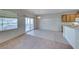 Dining area with tile flooring and sliding door to patio at 2571 Jada Dr, Henderson, NV 89044