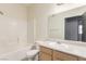 Clean bathroom with shower and vanity at 2615 W Gary Ave # 1069, Las Vegas, NV 89123