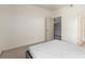 Spacious bedroom with double bed and access to closet at 2615 W Gary Ave # 1069, Las Vegas, NV 89123