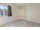 Simple bedroom with double bed and window at 2615 W Gary Ave # 1069, Las Vegas, NV 89123