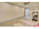 Spacious exercise room with large mirror, yoga mats and ceiling fan at 2680 Mystere Ct, Las Vegas, NV 89117