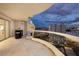 Luxurious condo balcony with city views and seating area at 2857 Paradise Rd # 1901, Las Vegas, NV 89109