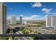 Balcony offering wide-angle city views at 2857 Paradise Rd # 1901, Las Vegas, NV 89109