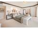 Luxurious Primary bedroom with ample space and elegant decor at 2857 Paradise Rd # 1901, Las Vegas, NV 89109