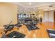 Modern gym with mirrored walls and a wide array of equipment at 2857 Paradise Rd # 1901, Las Vegas, NV 89109