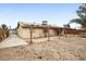 View of backyard with pergola, patio, and trampoline at 3701 Guinevere Ave, Las Vegas, NV 89110