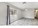 Dining area with slider leading to the backyard patio at 3701 Guinevere Ave, Las Vegas, NV 89110