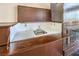 Detailed view of the wet bar's sink and cabinetry at 505 Ville Dr, Boulder City, NV 89005