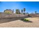 Large backyard with gravel and putting green at 5117 Dancer Way, Las Vegas, NV 89107