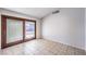 Dining area with sliding glass doors to backyard at 5117 Dancer Way, Las Vegas, NV 89107