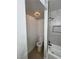 Updated bathroom with toilet and bathtub at 5933 Vegas Dr, Las Vegas, NV 89108