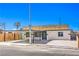 Exterior front view of this charming single-story home at 701 N Yale St, Las Vegas, NV 89107