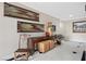 Inviting entryway showcasing decorative art, console table, and neutral color palette at 7450 Via Olivero Ave, Las Vegas, NV 89117