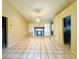 Living room features a fireplace and tile flooring at 7874 Clearwood Ave, Las Vegas, NV 89123