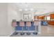Stylish bar area with granite countertops and pendant lighting at 8 Hilltop Crest St, Henderson, NV 89011