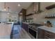 Contemporary kitchen with stainless steel appliances and ample counter space at 8120 Castle Pines Ave, Las Vegas, NV 89113