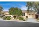 Single-story home with two-car garage and well-maintained landscaping at 9092 National Park Dr, Las Vegas, NV 89178