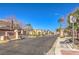 Gated entrance to Centennial Heights neighborhood under a clear blue sky at 9328 Freedom Heights Ave, Las Vegas, NV 89149