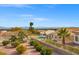 Landscaped backyard with city views at 10921 Grand Haven Ave, Las Vegas, NV 89134