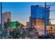 Night time view of Las Vegas from a high rise building at 220 E Flamingo Rd # 426, Las Vegas, NV 89169