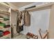 Large walk-in closet with ample shelving and hanging space at 220 E Flamingo Rd # 426, Las Vegas, NV 89169
