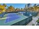 Two tennis courts with building in the background at 220 E Flamingo Rd # 426, Las Vegas, NV 89169