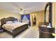 King-size bed in a spacious Primary bedroom at 2256 Sabroso St, Las Vegas, NV 89156