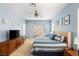 Bright bedroom with large windows and ample closet space at 2563 Collinsville Dr, Henderson, NV 89052