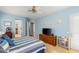Comfortable guest bedroom with direct access to bathroom at 2563 Collinsville Dr, Henderson, NV 89052