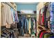 Large walk-in closet with ample shelving and hanging space at 2563 Collinsville Dr, Henderson, NV 89052
