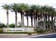 Sun City Anthem entrance with palm trees at 2563 Collinsville Dr, Henderson, NV 89052
