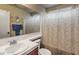 Clean bathroom with shower/tub combo and updated vanity at 2671 Colina Bella Ct, Las Vegas, NV 89142