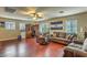 Spacious loft area with hardwood floors, a ceiling fan, and plenty of room at 2671 Colina Bella Ct, Las Vegas, NV 89142