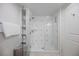 Modern bathroom with a large walk-in shower and plenty of storage at 29 Montelago Blvd # 337, Henderson, NV 89011