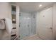 Modern bathroom with a large walk-in shower and plenty of storage at 29 Montelago Blvd # 337, Henderson, NV 89011