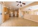 Kitchen boasts ample wood cabinets and tile flooring at 2915 Rippling Springs St, Laughlin, NV 89029